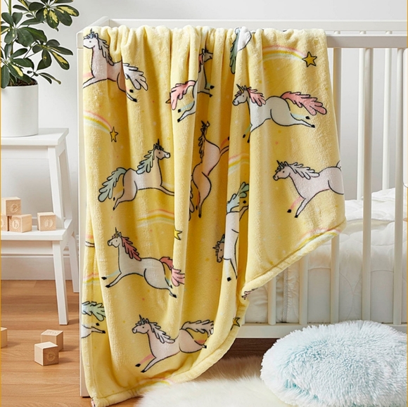 Other - Unicorn Polar Fleece Blanket